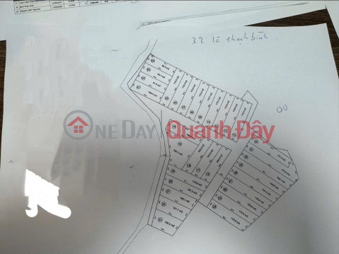 Urgent sale of residential land lot, Thach Binh, Thach Thanh, Thanh Hoa, price 12x million, 120 m2 _0