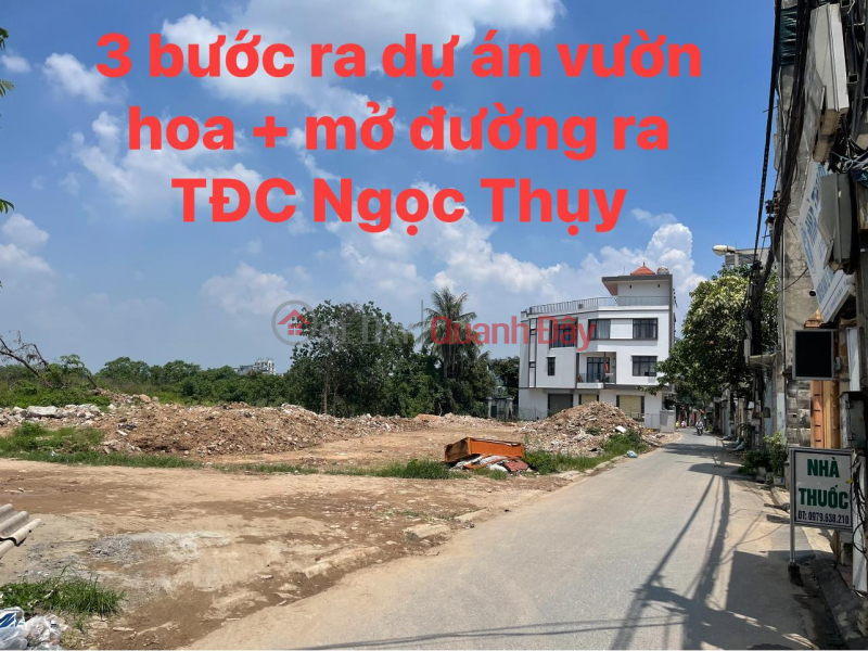 Land for sale at alley 264 Ngoc Thuy, 72m x 4.2m, near car, avoiding price of only 3.x billion TL. Contact: 0936123469 Vietnam | Sales đ 3.85 Billion