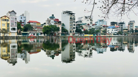 Beautiful lakeside land, subdivided plot, Bo De area, 101m², frontage = rear 5.8m _0
