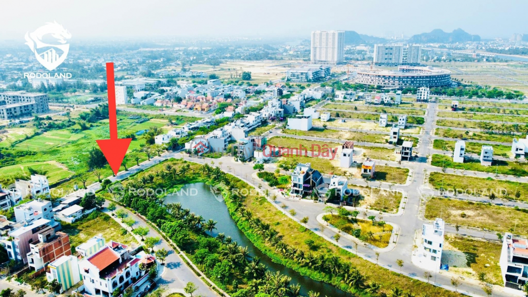 Bán đất 108m2 Shophouse FPT Đà Nẵng view kênh hiếm có Niêm yết bán