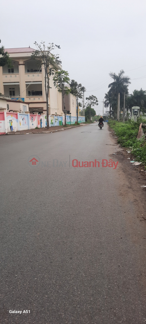 LAND FOR SALE IN ME LINH, NEXT TO QUANG MINH B SCHOOL, ENTRY TO OTTO, 10M OUT TO AVOID. Area: 60M, Size 4M. PRICE 1.9 BILLION. _0