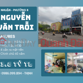 Bán nhà Phú Nhuận, 4.1x8 nở hậu, Nguyễn Văn Trỗi, 2 tầng HCĐ, không lộ giới _0