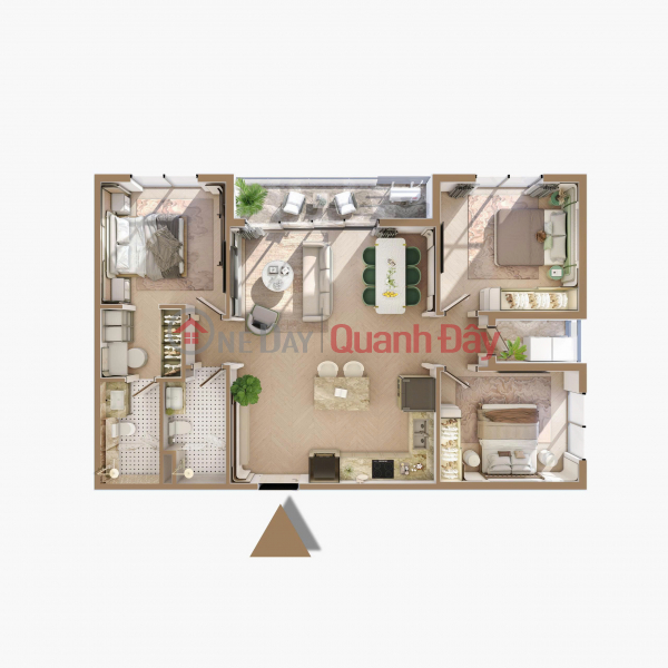 GALIA LUXURY APARTMENT FOR SALE, BEING IN THE GAMUDA LUXURY GREEN APARTMENT COMPLEX, Vietnam Sales | đ 5 Billion