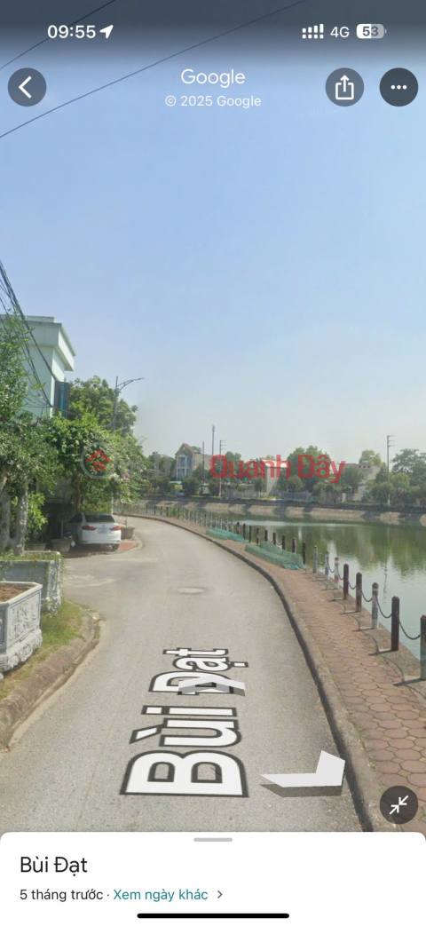 ONLY LOT VIEWING QUANG TRUNG LAKE 1 80m2 frontage 5m only over 2 billion _0