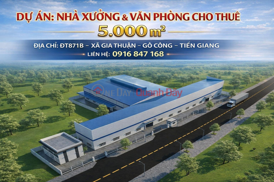 Chính chủ bán nhanh đất mặt tiền ĐT 871B - Gò công đông Niêm yết bán