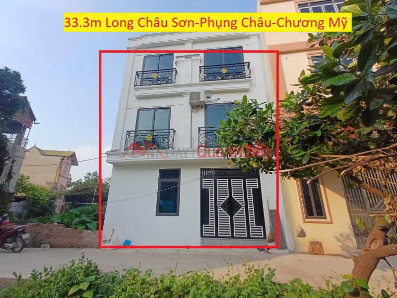 đ 2,9 tỷ CHÍNH CHỦ CẦN BÁN CĂN NHÀ 33,3M TẠI LONG CHÂU-PHỤNG CHÂU-PHƯỜNG CHƯƠNG MỸ-HÀ NỘI