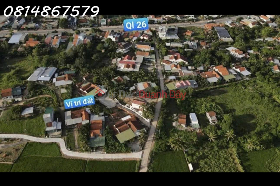 đ 780 Million Land lot Van Thach, Ninh Xuan, Ninh Hoa, Khanh Hoa