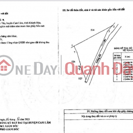 ĐẤT ĐẸP - ĐẦU TƯ SINH LỜI - Chính Chủ Bán Lô Đất Mặt Tiền Xã Cam Phước Tây, Cam Lâm, Khánh Hoà _0