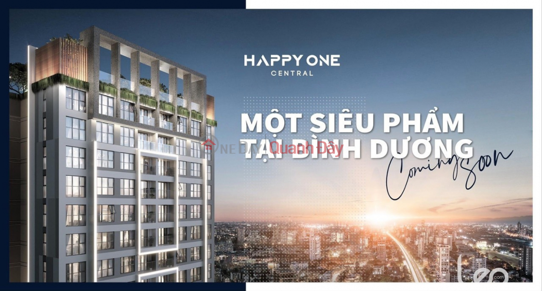 Property Search Vietnam | OneDay | Nhà ở Niêm yết bán | CĂN HỘ CAO CẤP HAPPY ONE CENTRAL