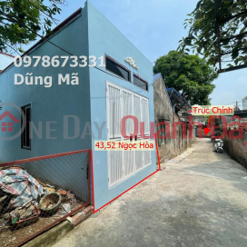 LAND AND HOUSE FOR SALE PRICE 1TY6 NGOC HOA-CHUONG MY _0