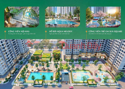 Căn 3 ngủ103m2 tầng đẹp hướng Đông Nam tại Hanoi Melody Residences Linh Đàm. chốt liền gọi em _0