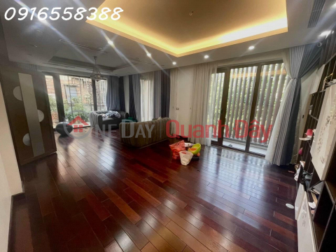 Selling villa in Linh Dam residential area 220m2 4 floors full furniture only 200 million\/m2 _0