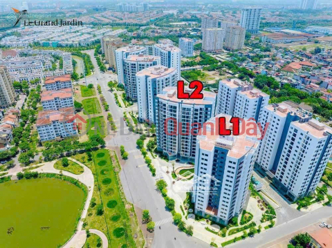 Family needs to quickly sell 3-bedroom apartment with lake view, Le Grand Jardin project. Move in immediately. _0