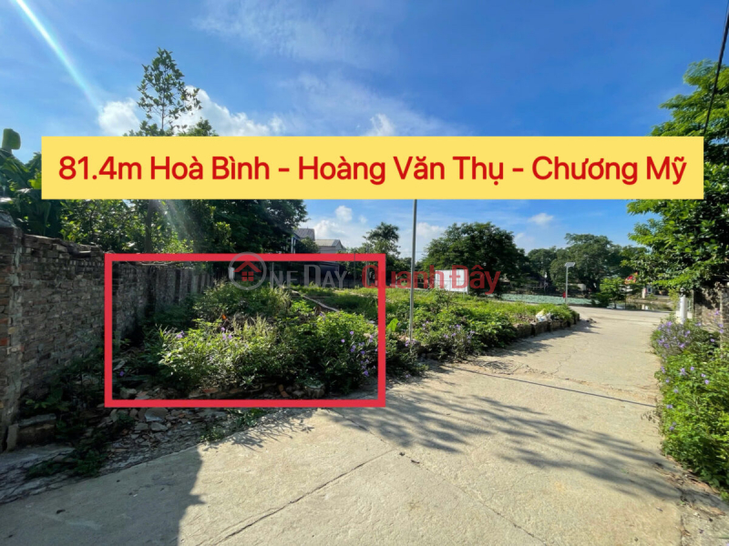 SIÊU PHẨM 81,4M TẠI TRẦN PHÚ-CHƯƠNG MỸ-HÀ NỘI Niêm yết bán