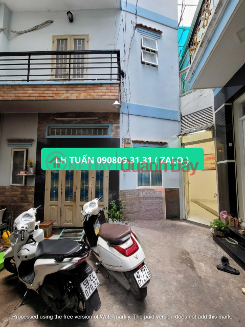 3131-House for sale Industrial area: 34.5m2 Phan Xich Long area, Nguyen Cong Hoan street, P7 price: 3.2 billion still negotiable _0