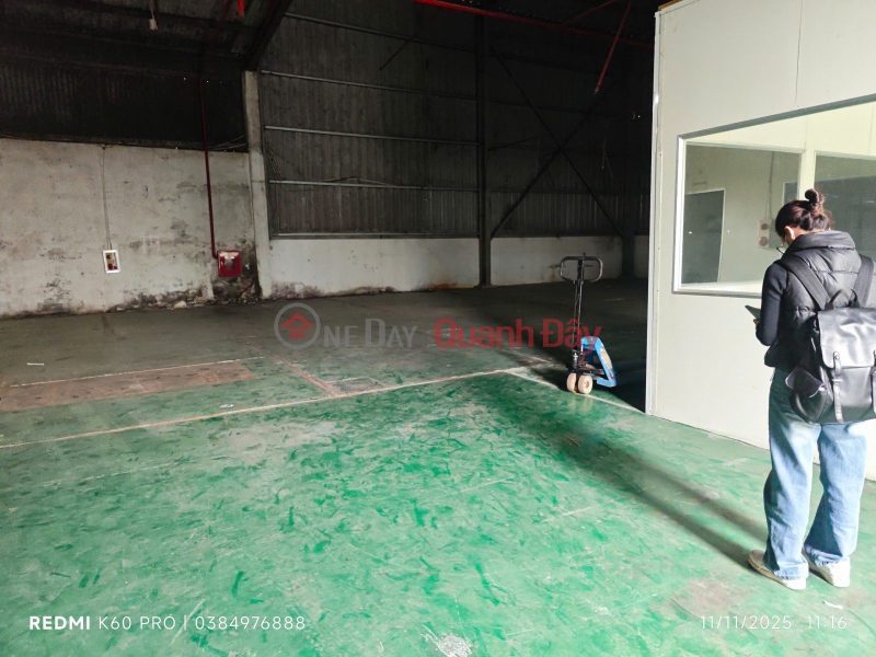 CHO THUÊ KHO XƯỞNG – VÕ CƯỜNG, TP BẮC NINH
Diện tích: 450m² Niêm yết cho thuê