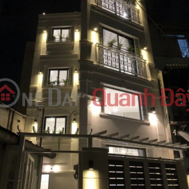 Newly built house - 48 m2 4 floors right next to Sunny Plaza 6m alley Pham Van Dong Ward 3 Go Vap 6.2 billion _0