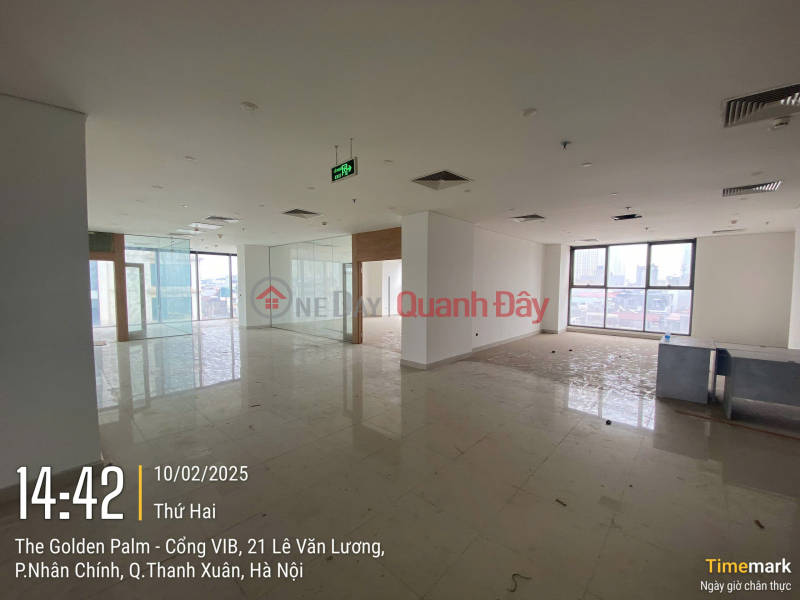 Cho thuê sàn VP 350m2 tòa Golden Plam Lê Văn Lương, Thanh Xuân, Hà Nội vào ngay Việt Nam | Cho thuê | đ 129 triệu/ tháng