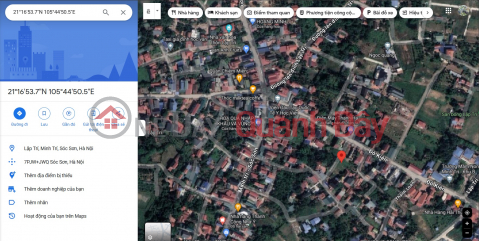 Land for sale on Do Kien street, Minh Tri commune, Soc Son, Hanoi. 86m2, northwest direction, car parking _0