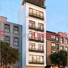 Nguyen Van Cu street frontage, Long Bien, soccer sidewalk, 6 floors, impressive frontage, 1 alley side, good for both business and living _0