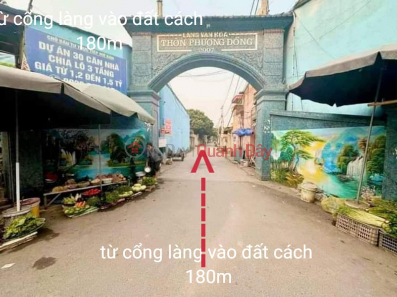 Property Search Vietnam | OneDay | Nhà ở | Niêm yết bán | Chính chủ e cần bán lô 52m đất phượng đồng, phụng châu, chương mỹ ,hà nội , đường 5m oto .