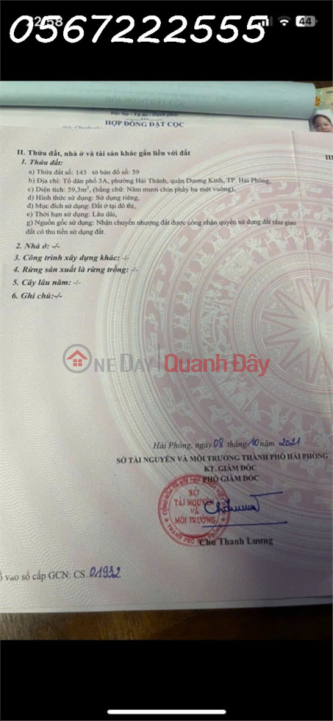 House for sale in Hai Thanh, Duong Kinh - car alley to the door, near Do Son beach _0