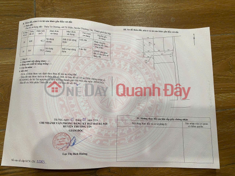 Đất đẹp- giá tốt Chính Chủ cần Bán nhanh lô đất đẹp tại huyện Thường Tín, TP Hà Nội _0