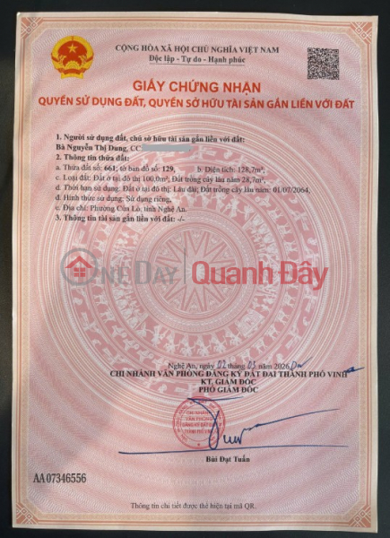 Làm ơn chọn Nhà ở | Niêm yết bán, đ 3,6 tỷ