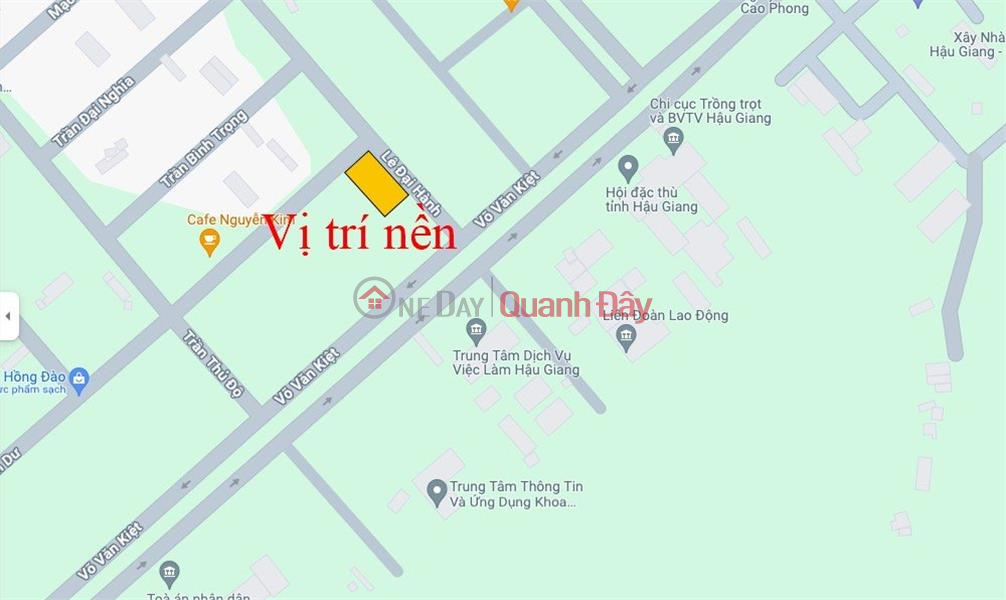BEAUTIFUL LAND - GOOD PRICE - Owner Quickly Sells Land Lot at Le Dai Hanh - Tran Khanh Du, Vi Thanh City Vietnam | Sales | ₫ 10 Million