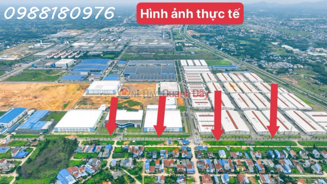 đ 3.9 Billion, Selling many lots of land on the street of Samsung Thai Nguyen Industrial Park - Profitable investment from only 30 million\\/m2