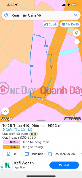 Owner Quickly Sells Land Plot In Xuan Tay Commune, Cam My District, Dong Nai Province., Vietnam Sales đ 15 Billion