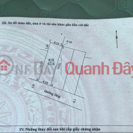 Sốc Hạ Nhiệt gấp lô đất 62,6m giáp Chúc Sơn.
- Diện tích: 62,6m
Đường OTO thông vòng quanh.
Cách đường quốc _0