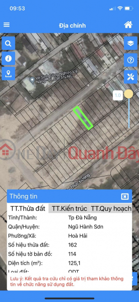 Property Search Vietnam | OneDay | Nhà ở, Niêm yết bán Sở Hữu Ngay LÔ ĐẤT TĐC Đông Hải, Đường Nguyễn Thức Đường, Hòa Hải, Ngũ Hành Sơn, TP Đà Nẵng