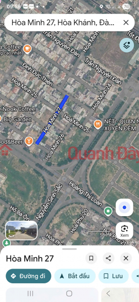 Land for sale on Hoa Minh 27 Street - Adjacent to Nguyen Sinh Sac Street - Area 120m2, Vietnam | Sales đ 7 Billion