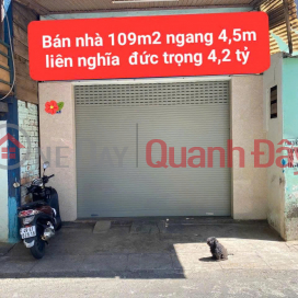 House for sale on Nguyen Trai street in Lien Nghia Duc Trong - loan 3 billion _0