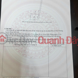 CẦN BÁN LÔ ĐẤT ĐẸP – LƯƠNG NỖ, PHÚC THỊNH, ĐÔNG ANH (TIÊN DƯƠNG CŨ)- Giá chỉ 5x _0