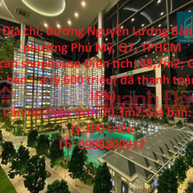 ORIGINAL PRICE FROM THE INVESTOR - Apartment and Shophouse for quick sale at The Peak Garden project in District 7 _0