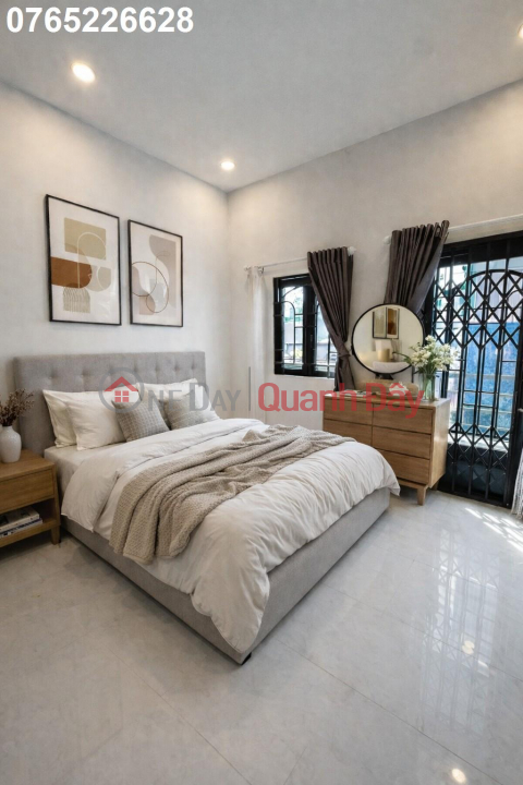 3-story house near Tran Van Quang street, intersecting Au Co street, 30m2, under 3.4 billion VND, strong negotiation possible. _0