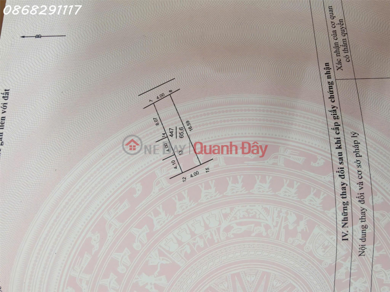 Bán đất lô đất siêu đẹp tại Thôn Yên Ninh, Nội Bài, Hà Nội, DT 65,6m2, giá 1,64 tỷ Niêm yết bán
