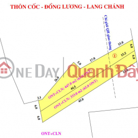 BEAUTIFUL LAND - GOOD PRICE - OWNERS SELL 2 TIMES OF LAND LOT AT Dong Luong, Lang Chanh, Thanh Hoa _0