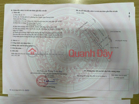 Lô đất Hải Thành 2 tiềm năng gần tuyến công viên, ZALO 0567 222 555 _0