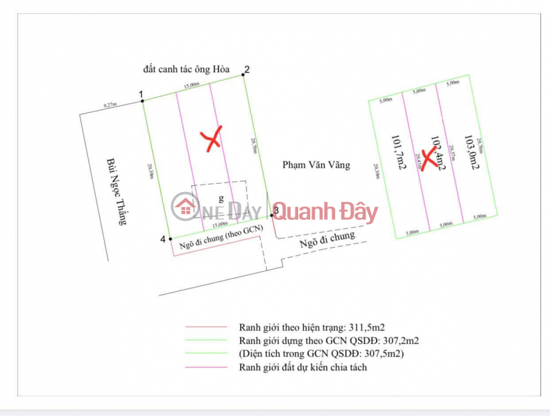 BEAUTIFUL LOT 102.4M² – PRICE ONLY 23 MILLION\\/M² – ROUTE 2 HAI PHONG, DUONG KINH – NEAR VINHOMES GOLDEN CITY – ZALO 0567 222 Sales Listings