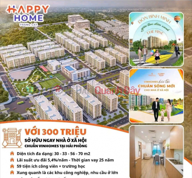 Trang Cat - The Rise Subdivision: The heat is rising, opportunities are decreasing - The ideal place to live. Sales Listings