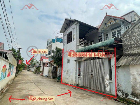 HOUSE AND LAND FOR SALE, INVESTMENT PRICE 3TY3, LAND IN DAI YEN-CHUONG MY, AREA: 85M2 _0