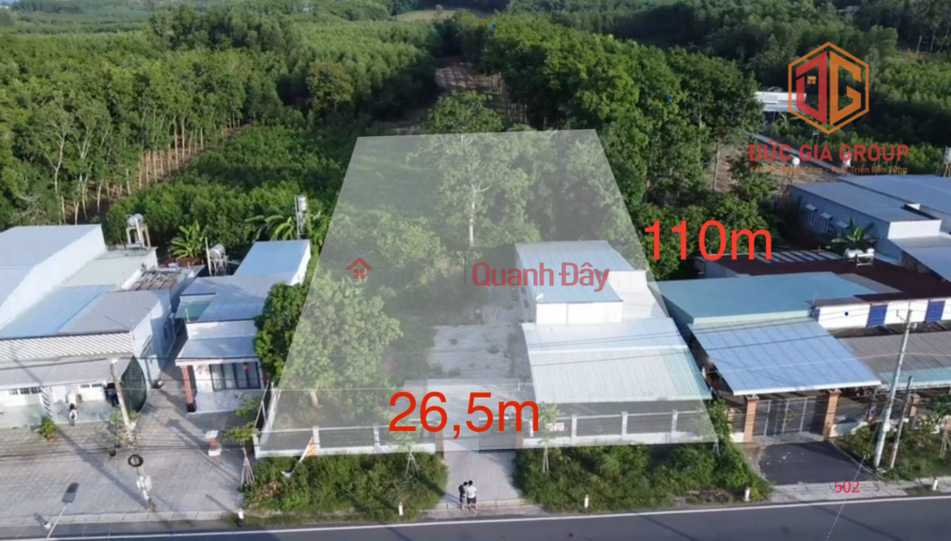 Bán gần 3 xào đất mặt tiền 768, có 300m2 thổ cư giá siêu rẻ, chỉ 3tr2/m2 Niêm yết bán