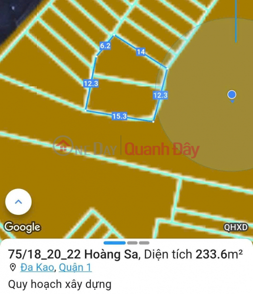 Property Search Vietnam | OneDay | Nhà ở | Niêm yết bán Bán Nhà Hẻm Xe Hơi 75/18 -20-22 Hoàng Sa, Phường Đakao, Quận 1