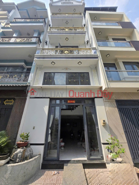 Stunning new 5-story house - Near Go Xoai Market, Le Van Quoi Street - Truck access to the house - Nearly 5m wide frontage, extremely rare. _0
