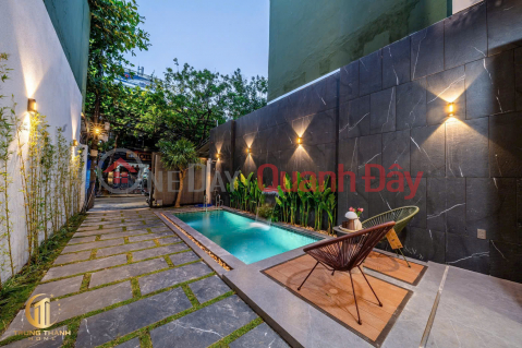 A MASTERPIECE OF NGUYEN XI HOUSE - 3 FLOORS, 3 BEDROOMS - WITH A LARGE SWIMMING POOL _0