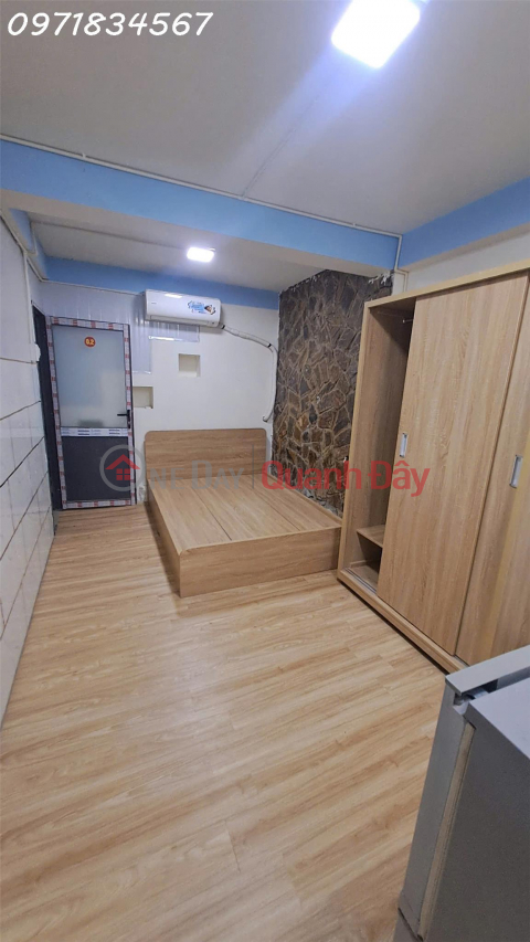 Room for rent at a super cheap price of 4.3 million VND\/month, 18m2, fully furnished, in Binh Thanh district. _0