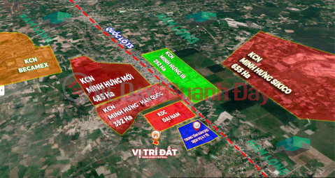 Own a plot of land with a separate title deed in Minh Hung, Dong Nai City for only 290 million VND - Bank loan support available. _0